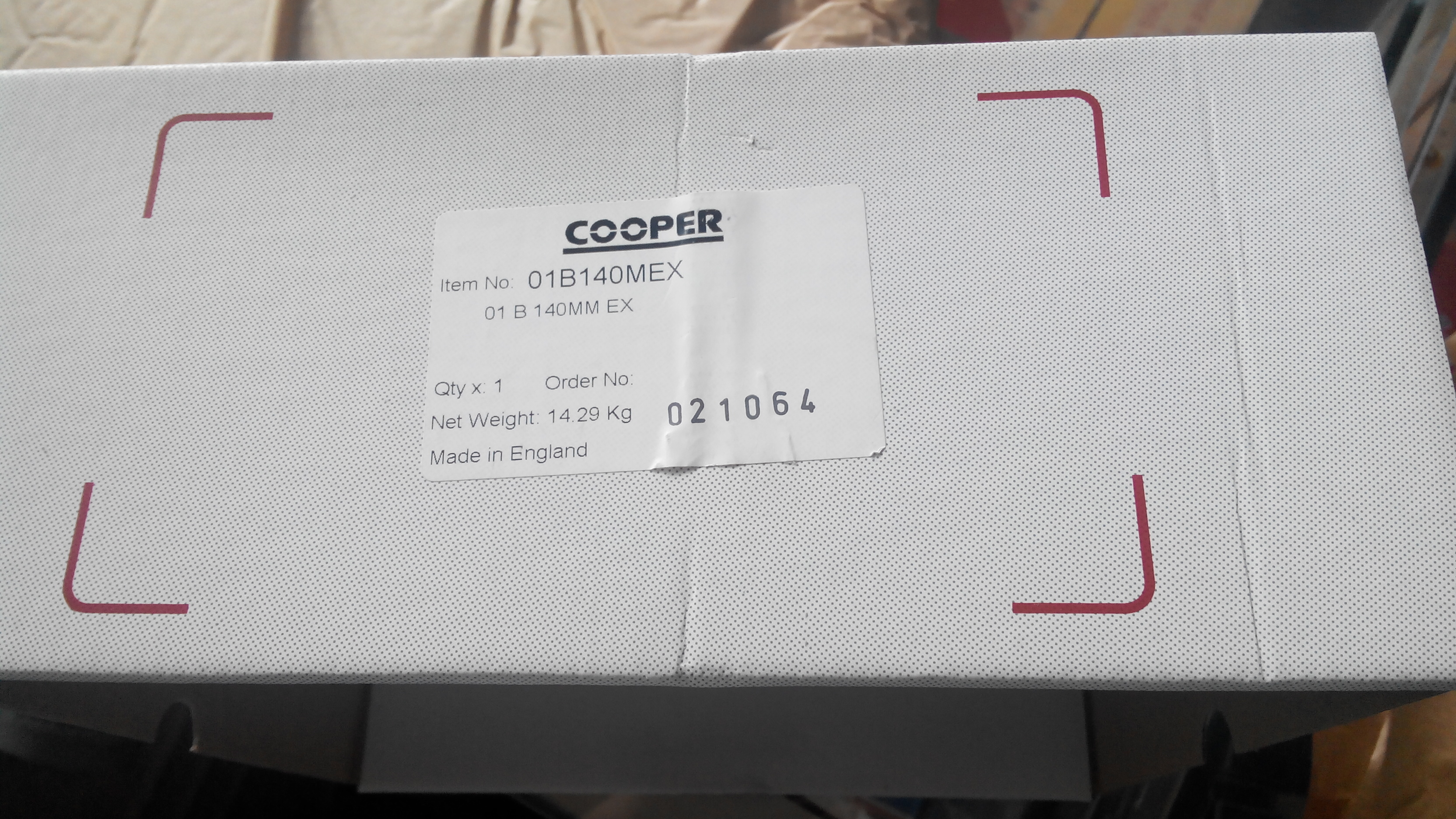 COOPER 01B140MEX