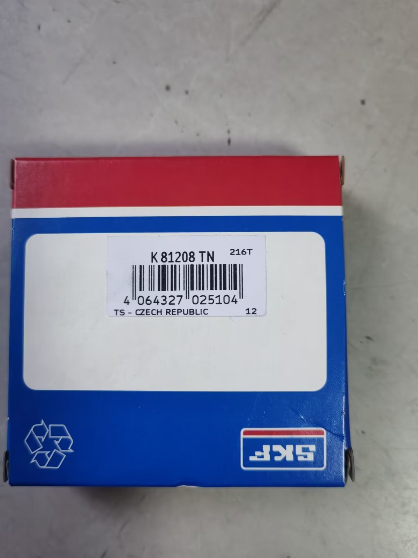 SKF K81208TN