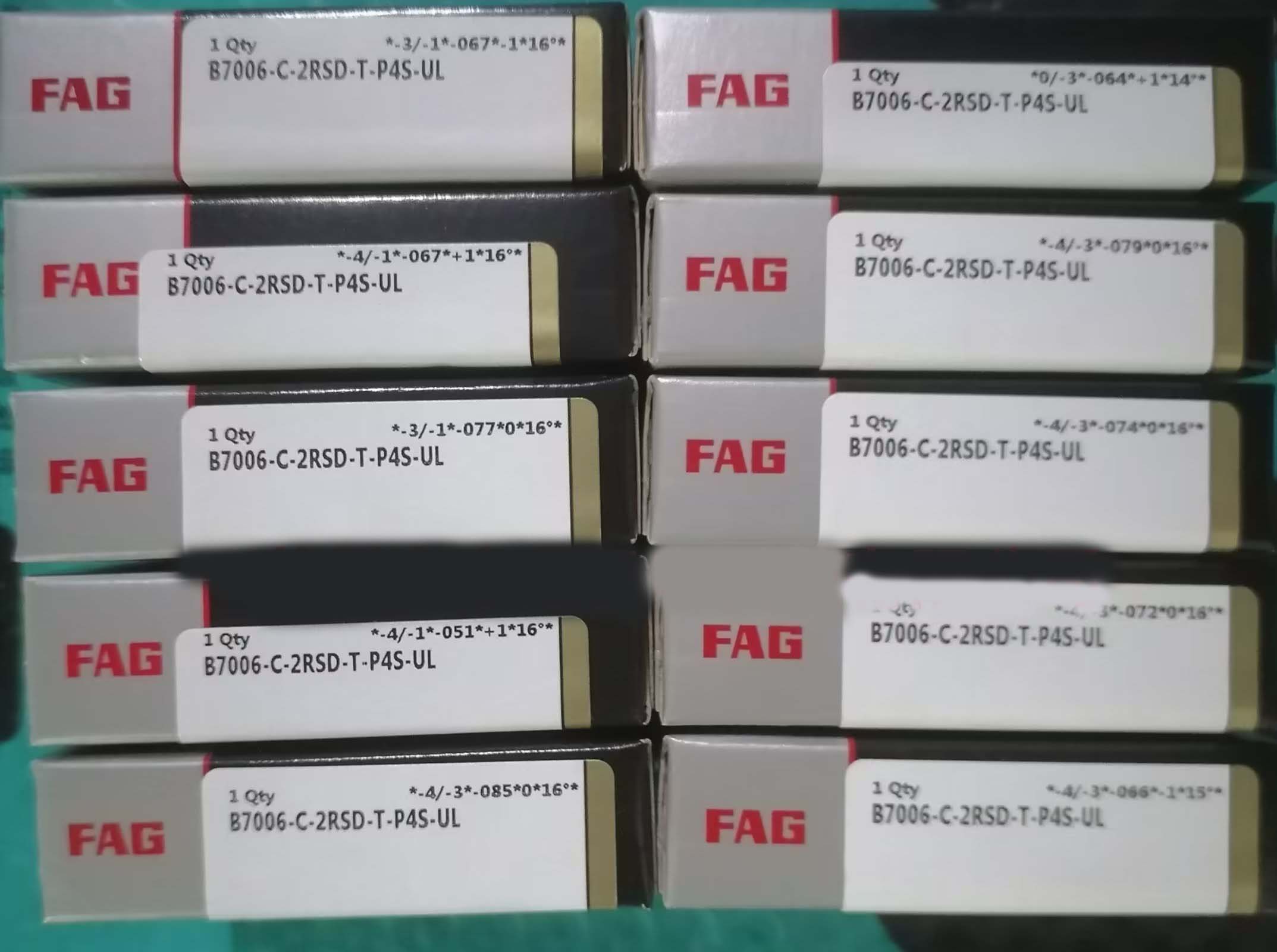 FAG B7006C-2RSD-T-P4S-UL