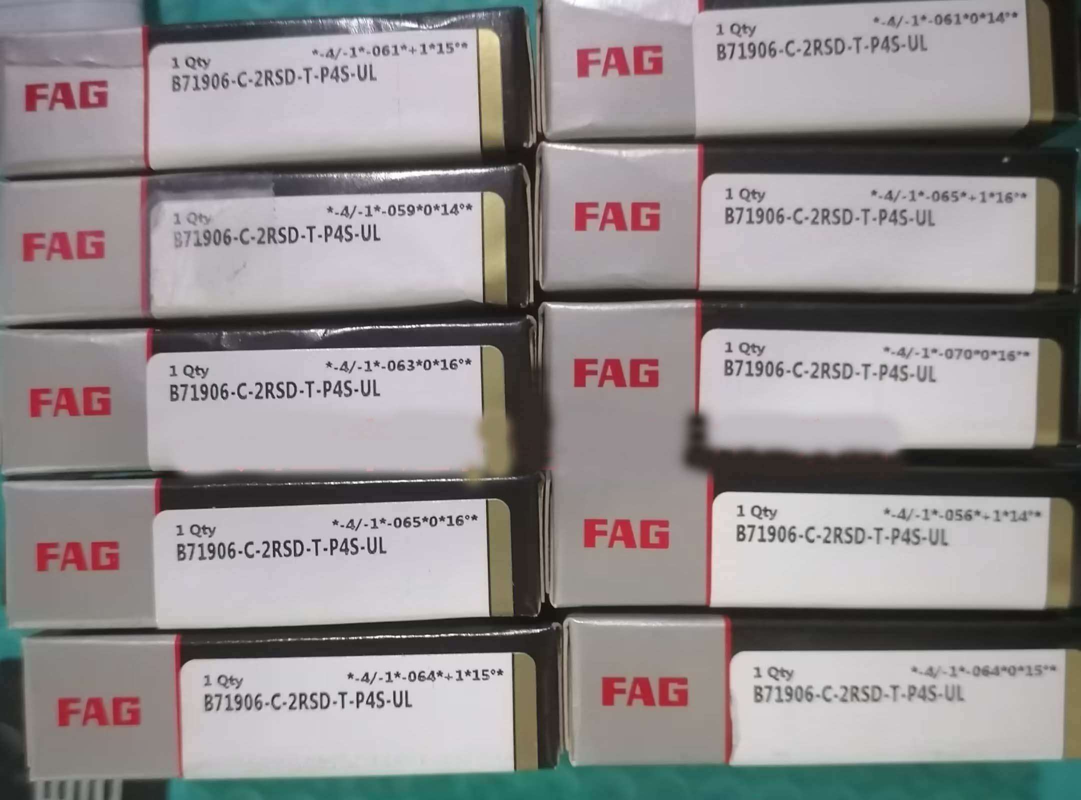 FAG B71906C-2RSD-T-P4S-UL