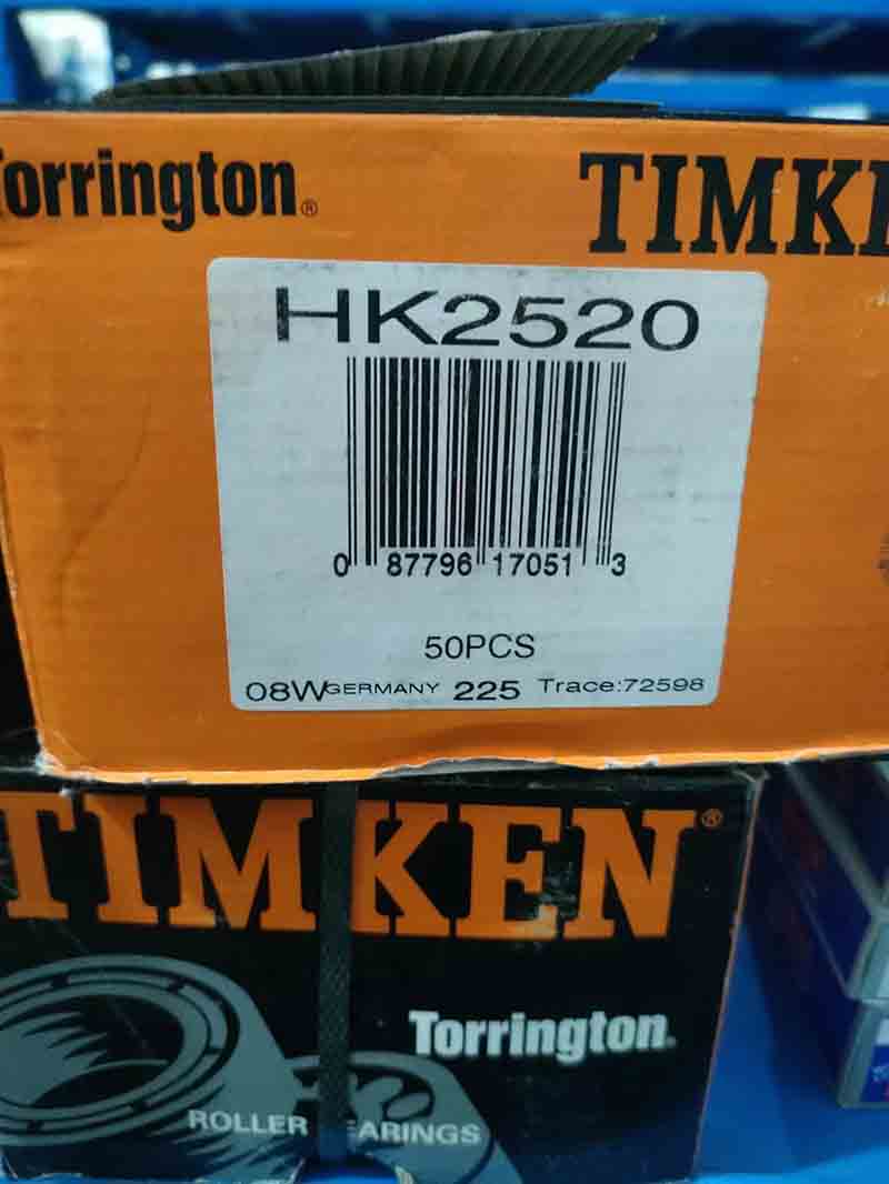 TIMKEN滾針軸承   HK2520