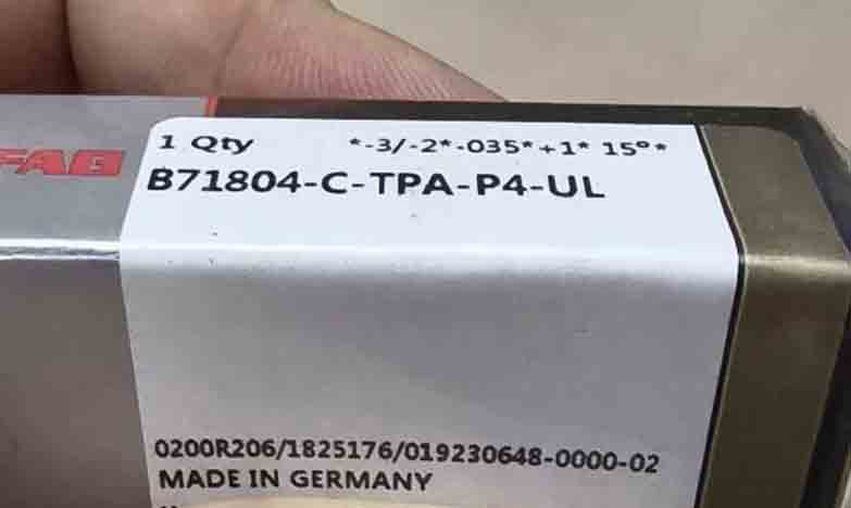 FAG  B71804-C-TPA-P4-UL