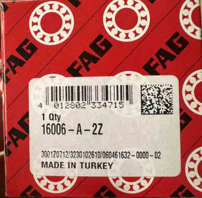 FAG 16006-A-2Z