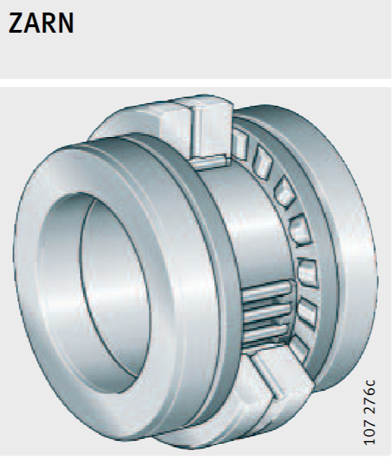 INA滾針推力圓柱滾子軸承  ZARN系列